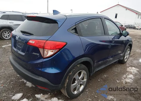 2016 Honda Hr-V Ex-L z USA, uszkodzony, nr VIN 3CZRU6H70GM730248